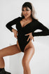 Bodysuit "AMBER FALL" RT118 – Black